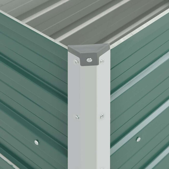 Robustes Hochbeet 100x40x45cm, Stahl, Grün - Jetzt bis zu 35% Rabatt