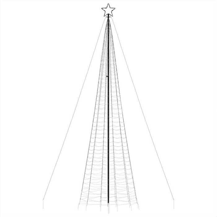 Riesiger 5m LED-Weihnachtsbaum | Bis zu 35% Rabatt im Outlet