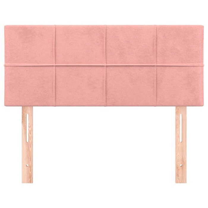 Luxuriöses Samt-Kopfteil Rosa, 103 cm - Jetzt bis zu 35% Rabatt sichern!