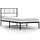 Metallbettgestell 75x190 cm Schwarz - Robust & Zeitlos - bis zu 35% Rabatt