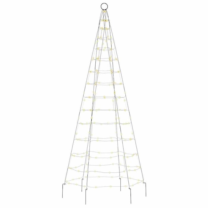 LED-Flaggenmast-Weihnachtsbaum 180cm, 200 LEDs - bis zu 35% Rabatt