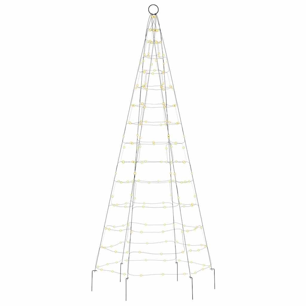 LED-Flaggenmast-Weihnachtsbaum 180cm, 200 LEDs - bis zu 35% Rabatt