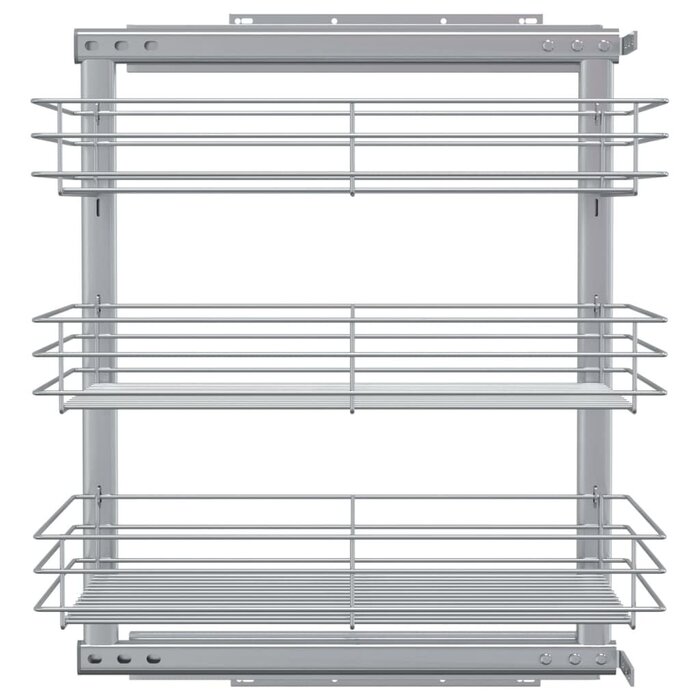3-Etagen Auszugskorb für Küchenschränke - 47x35x56 cm - Jetzt bis zu 35% sparen