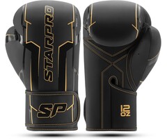 Boxhandschuhe 10oz aus PU-Kunstleder - Schwarz - bis zu 35% Rabatt