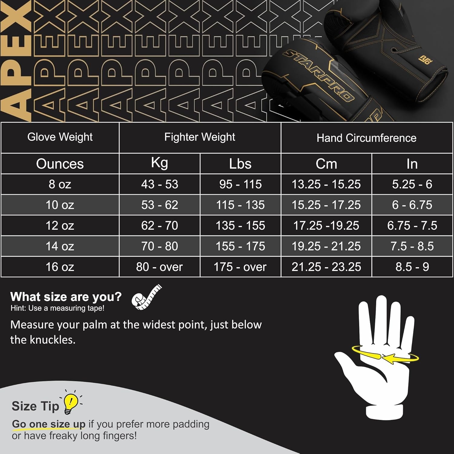 Boxhandschuhe 10oz aus PU-Kunstleder - Schwarz - bis zu 35% Rabatt