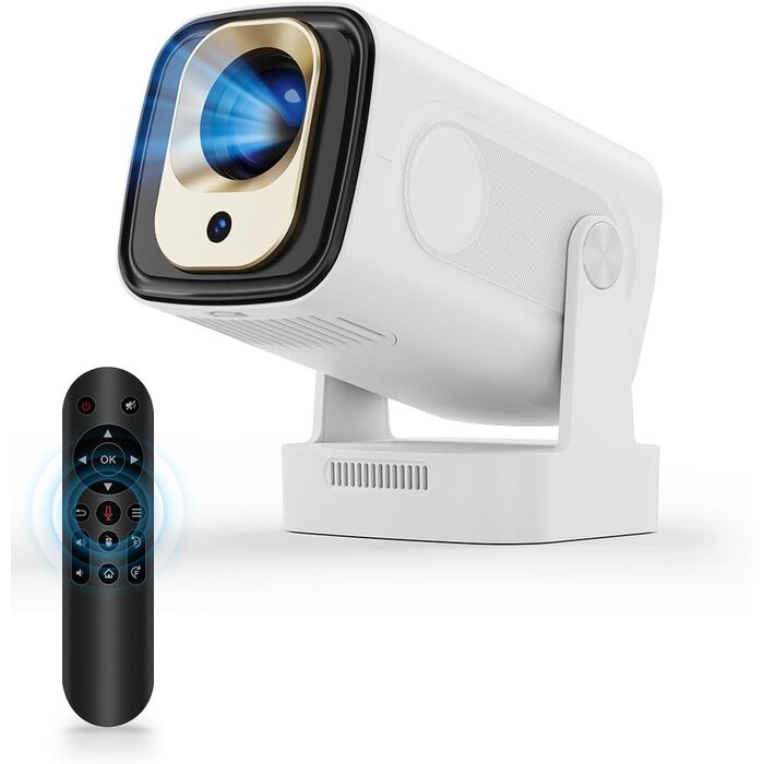 Mini 4K Projektor: Smartes Heimkino mit 180° Rotation - bis zu 35% Rabatt