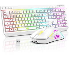 Kabelloses Gaming-Tastatur & Maus Set QWERTZ - bis zu 35 % Rabatt