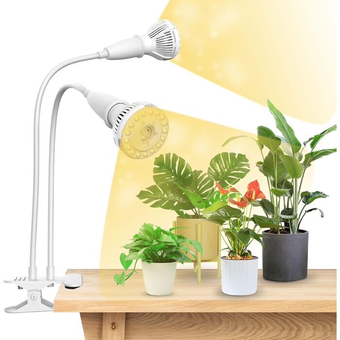 Vollspektrum LED-Pflanzenlampe 40W mit Timer - bis zu 35% Rabatt