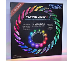 Leuchtender RGB-LED-Wurfring, 25 cm - Jetzt bis zu 35 % Rabatt sichern