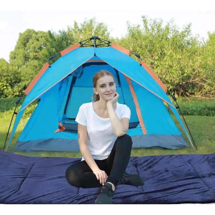 Campingbett-Auflage 190x75 cm Nachtblau - Jetzt bis zu 35% sparen!