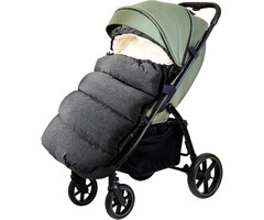 Universal Kinderwagen-Fußsack Extra Groß - Dunkelgrau - bis zu 35% Rabatt