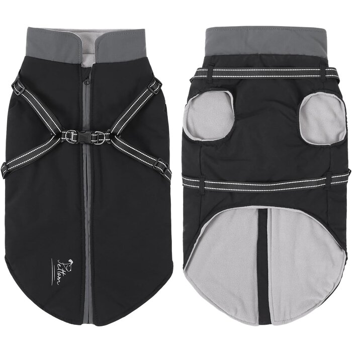 Warmer Hundemantel Gr. 4XL - Wasser- & winddicht - Jetzt bis zu 35% Rabatt