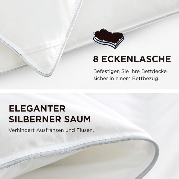 Luxus Winter-Bettdecke 240x220cm: Extra warm & bis zu 35% Rabatt