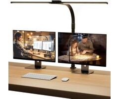 LED Doppelkopf-Schreibtischlampe dimmbar - bis zu 35% Rabatt im Outlet