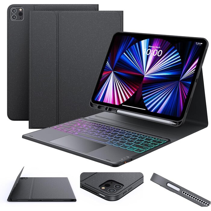 Tastatur-Hülle für iPad Pro 12.9 mit Trackpad & QWERTZ - bis zu 35% Rabatt