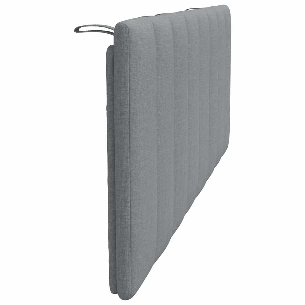 Bettkopfteil Kissen 120x45 cm Lichtgrau - Outlet bis zu 35% Rabatt