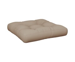 Palettenkissen 58x58x10 cm Taupe - Jetzt bis zu 35% Rabatt sichern
