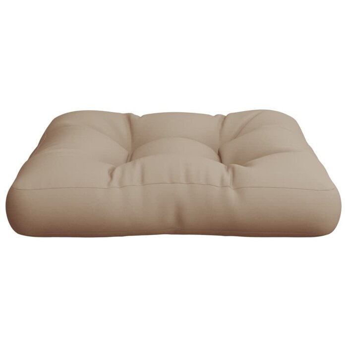 Palettenkissen 58x58x10 cm Taupe - Jetzt bis zu 35% Rabatt sichern