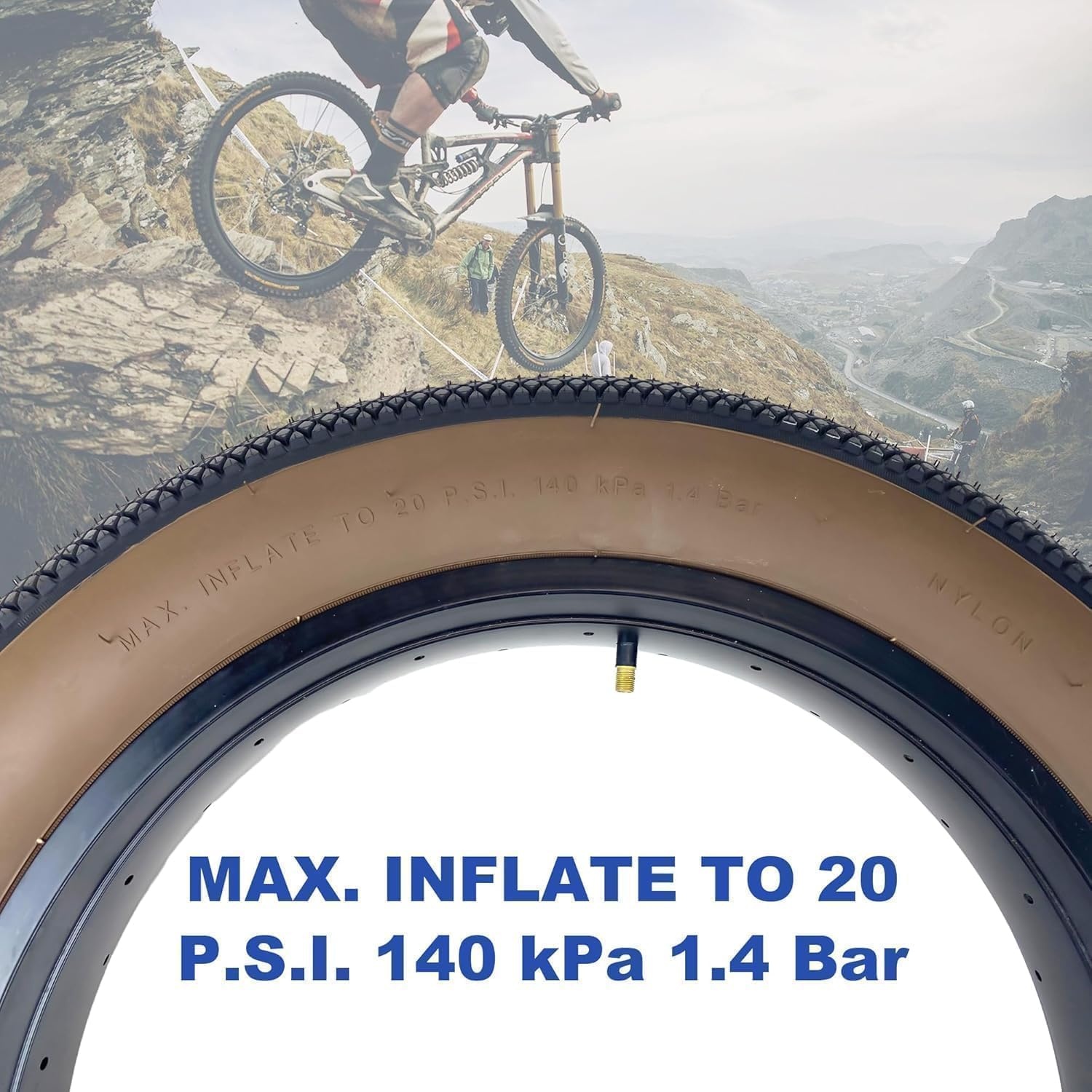 2er-Set Fatbike Reifen 26 x 4.0 Zoll - Faltreifen - bis zu 35% Rabatt