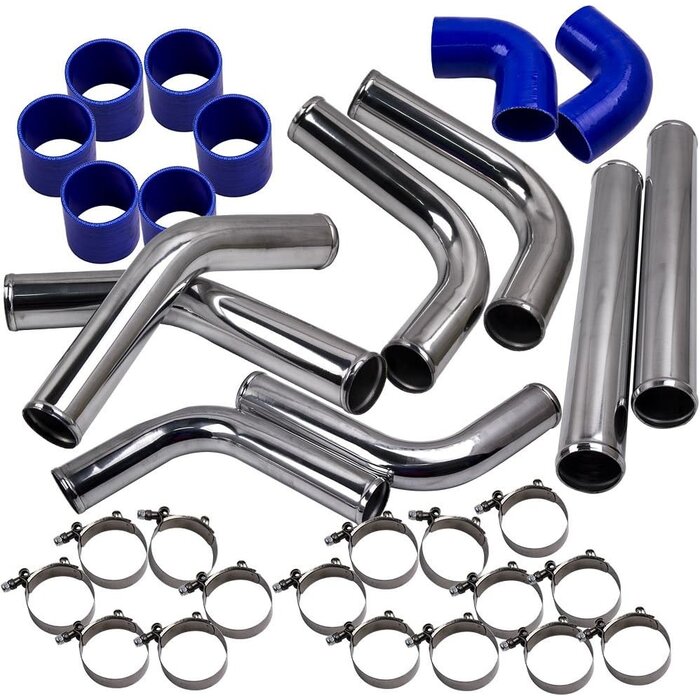 Universal Ladeluftkühler Rohr-Kit 2,5 Zoll - Aluminium - bis zu 35% Rabatt