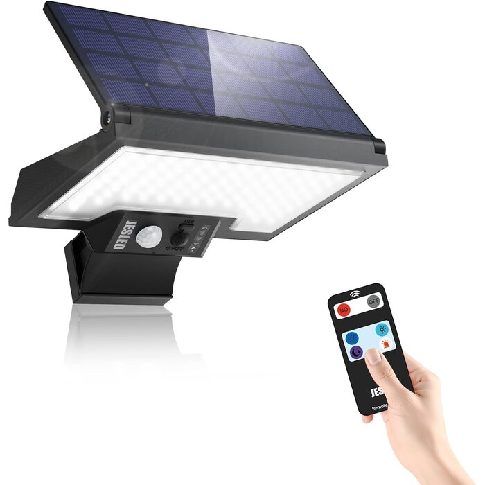 Solar-Wandleuchte 800lm mit Sensor - bis zu 35% Rabatt