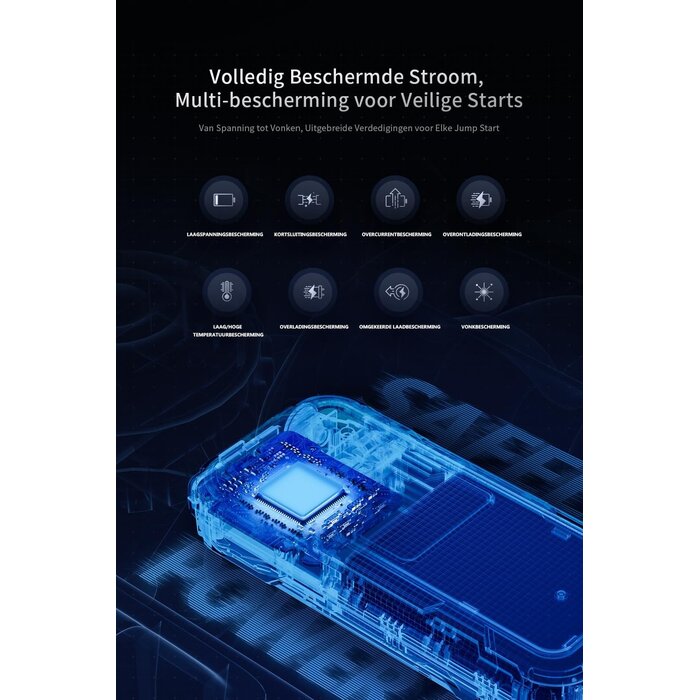 Tragbare 1000A Starthilfe Powerbank für 12V Fahrzeuge - bis zu 35% Rabatt