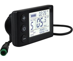 S866 E-Bike LCD-Display 24V-48V mit 5-Pin Anschluss - bis zu 35% Rabatt