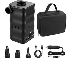 Elektrische Luftpumpe 6000 mAh - Tragbar & Kabellos - Jetzt bis zu 35% Rabatt