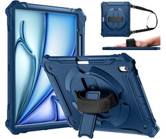 Robuste iPad Air 13" (2024/2025) Schutzhülle - Blau - bis zu 35% Rabatt