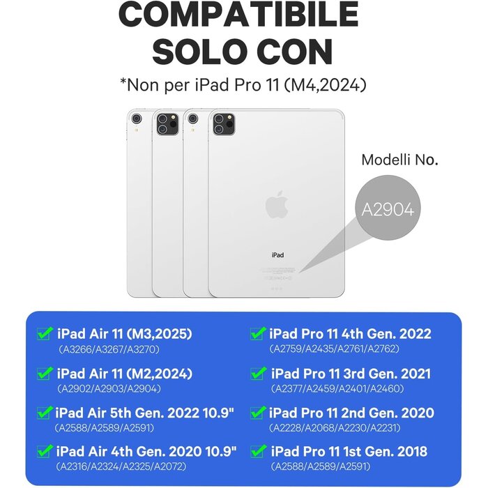 Magnetische iPad Pro 11 Tastatur - Jetzt bis zu 35% Rabatt sichern!