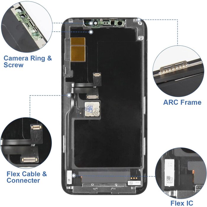 iPhone 11 Pro Display Ersatz-Set - Hochwertiger Touchscreen bis zu 35% reduziert