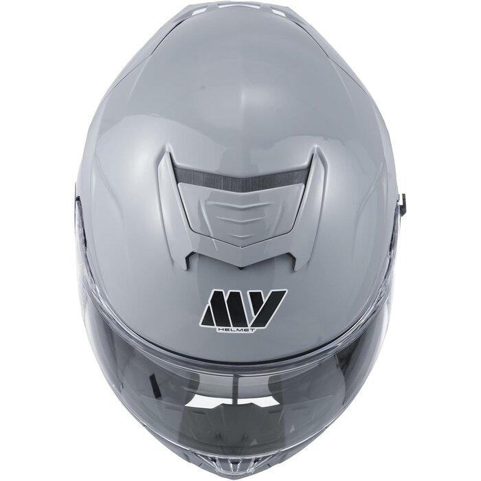 Integralhelm mit Sonnenvisier Nardograu Gr. M - ECE 22.06 - bis zu 35% Rabatt