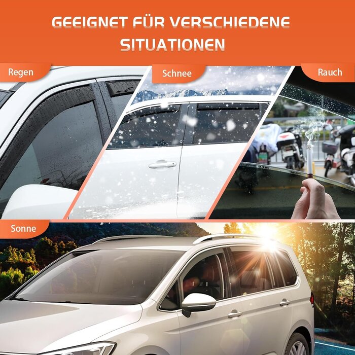 Windabweiser Set für VW Touran 2004-2015 - Jetzt bis zu 35% Rabatt sichern
