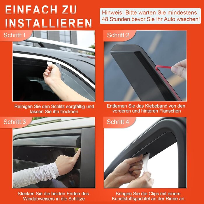 Windabweiser Set für VW Touran 2004-2015 - Jetzt bis zu 35% Rabatt sichern