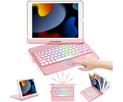 iPad 10,2" Tastatur-Hülle mit Trackpad & 360° Drehung - Bis zu 35% Rabatt