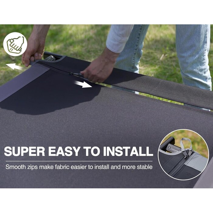 XXL Campingbett bis 250 kg - Extra breit & klappbar - Sparen Sie bis zu 35%