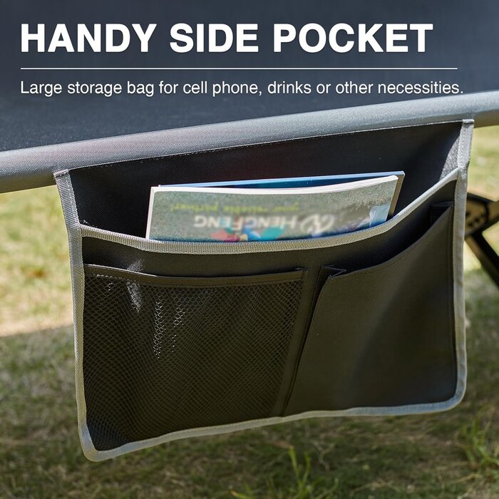 XXL Campingbett bis 250 kg - Extra breit & klappbar - Sparen Sie bis zu 35%