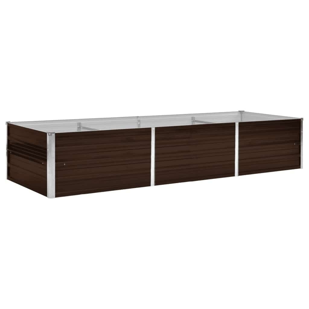 Großes Hochbeet aus verzinktem Stahl 240x80x45cm - bis zu 35% Rabatt