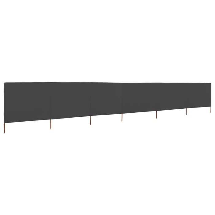 Flexibler Windschutz 800x160 cm, Anthrazit - Outlet-Rabatte bis zu 35%