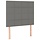 2er Set Kopfteil Bett 80x78/88cm Stoff Dunkelgrau - bis zu 35% Rabatt
