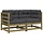 Modulares Ecksofa-Set aus Kiefernholz - Gartenlounge - bis zu 35% Rabatt