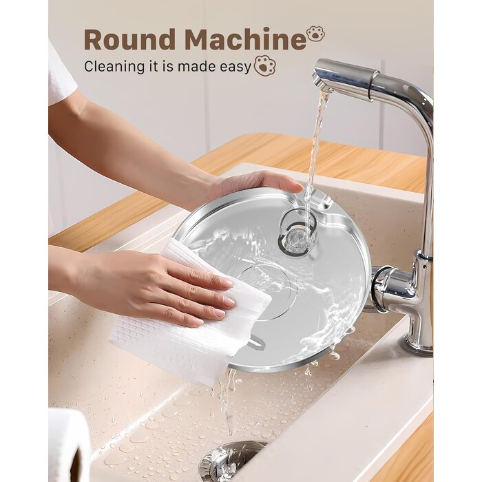 Edelstahl Trinkbrunnen für Haustiere - 2,2L - Leise - Outlet bis zu 35% Rabatt