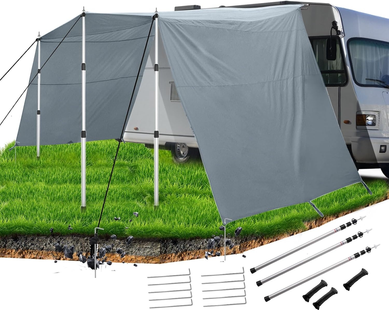 Campervan Fliegengitter für VW T4/T5/T6 - Schwarz - bis zu 35% Rabatt