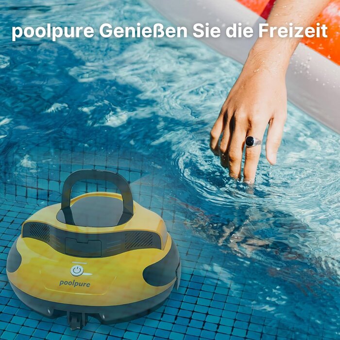 Kabelloser Poolroboter für ebene Beckenböden - bis zu 35 % Rabatt