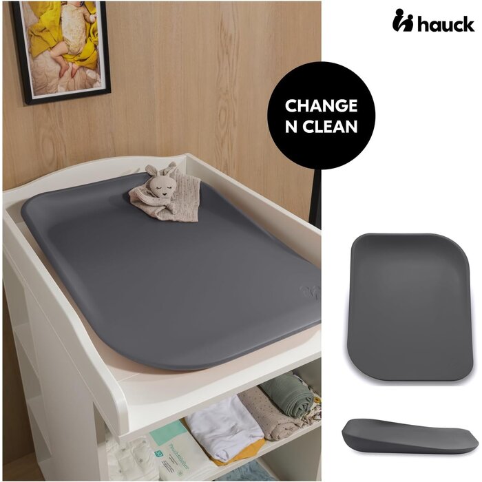 Ergonomische Wickelauflage 70x50 cm, Anthrazit - bis zu 35% reduziert