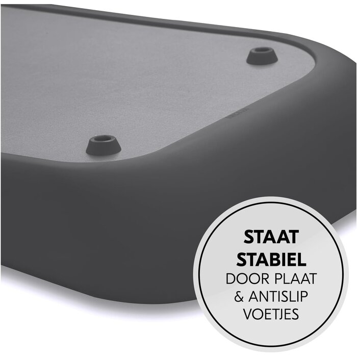 Ergonomische Wickelauflage 70x50 cm, Anthrazit - bis zu 35% reduziert
