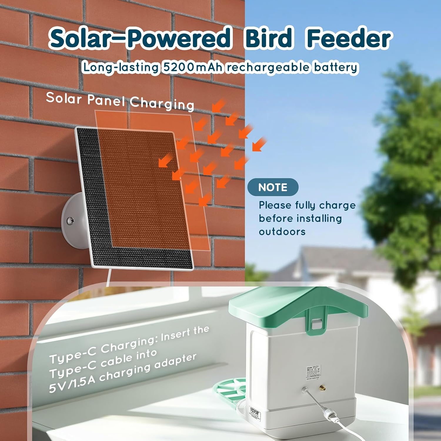 Smarte Vogelfutterstation mit 2K Kamera & KI - bis zu 35% Rabatt