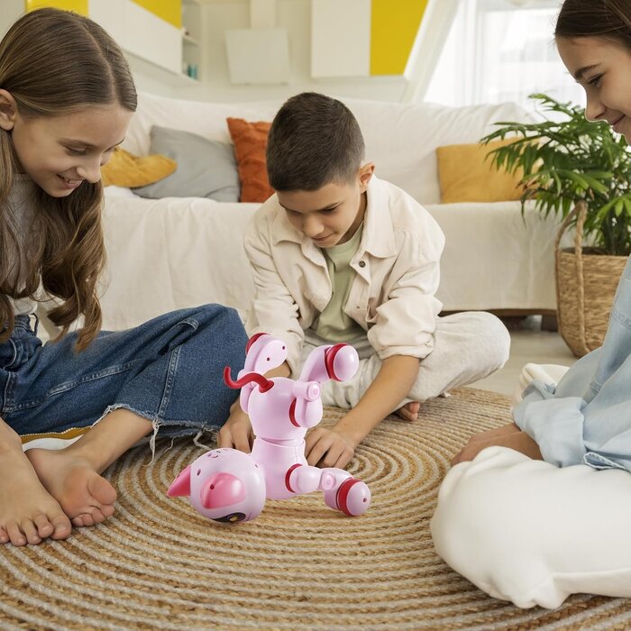 Interaktive Roboter-Katze - Pink - Programmierbar - Bis zu 35% Rabatt