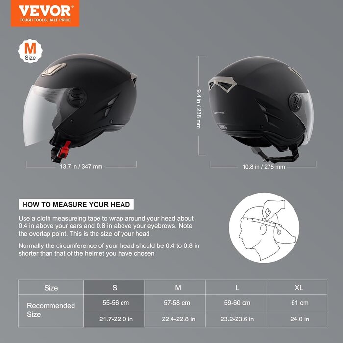 3/4-Motorradhelm mit Bluetooth-Vorbereitung & Sonnenblende - bis zu 35% Rabatt