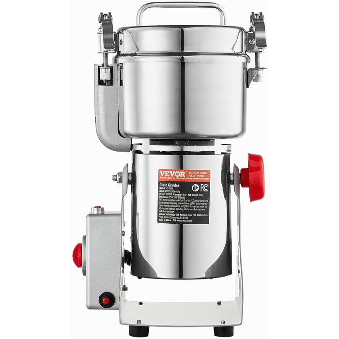 Elektrische Hochleistungs-Getreidemühle 750g - bis zu 35% Rabatt